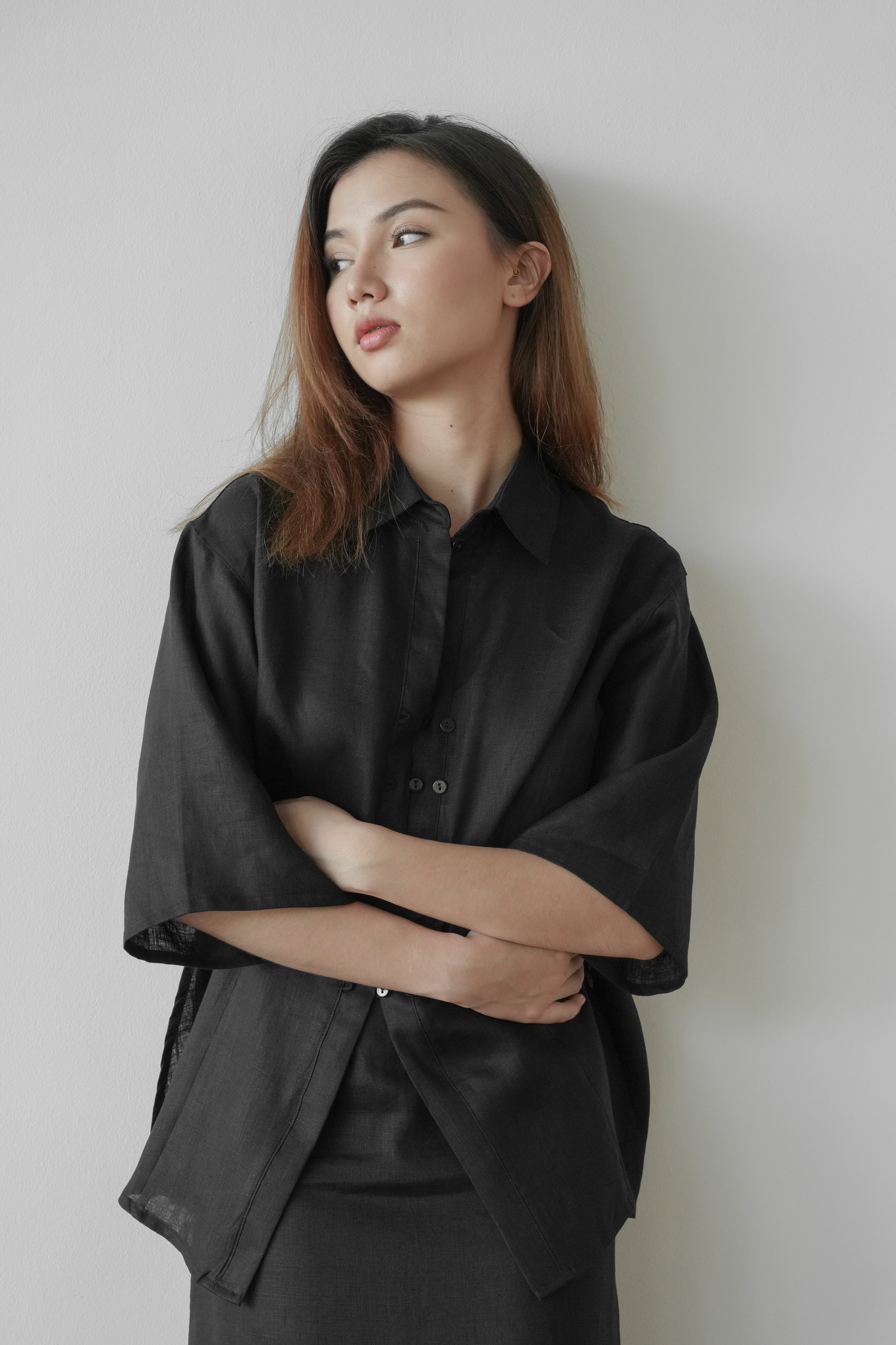 ATELIER SHIRT in black