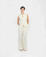 Load image into Gallery viewer, EASY DRAWSTRING PANTS in cream
