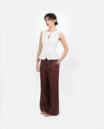 Load image into Gallery viewer, EASY DRAWSTRING PANTS in wine
