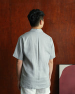 Load image into Gallery viewer, BUTTONLESS POLO in light grey
