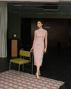 TWO-WAY CHEONGSAM in pink
