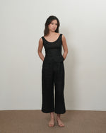 Load image into Gallery viewer, EASY CULOTTES in black
