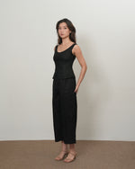 Load image into Gallery viewer, EASY CULOTTES in black

