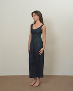 Load image into Gallery viewer, EASY CULOTTES in deep blue
