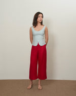 Load image into Gallery viewer, EASY CULOTTES in red
