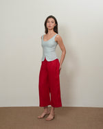 Load image into Gallery viewer, EASY CULOTTES in red
