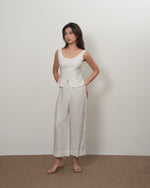 Load image into Gallery viewer, EASY CULOTTES in white
