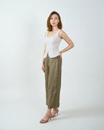 Load image into Gallery viewer, FIT AND FLARE TANK in natural sand [BACKORDER]
