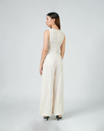 Load image into Gallery viewer, RELAXED JUMPSUIT in cream

