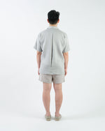 Load image into Gallery viewer, BUTTONLESS POLO in light grey
