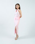 Load image into Gallery viewer, ORIENTAL HALTER NECK TOP in pink
