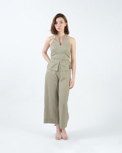 EASY CULOTTES in taupe