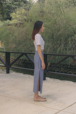 Load image into Gallery viewer, TWO-WAY PUFF SLEEVE TOP in white
