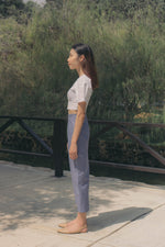 Load image into Gallery viewer, TWO-WAY PUFF SLEEVE TOP in white
