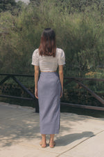 Load image into Gallery viewer, TWO-WAY PUFF SLEEVE TOP in white
