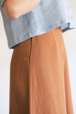 Load image into Gallery viewer, FLARE CULOTTES in caramel
