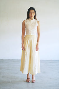FLARE CULOTTES in butter