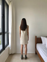 Load image into Gallery viewer, PANEL MINI DRESS in linen
