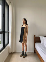 Load image into Gallery viewer, PANEL MINI DRESS in contrast
