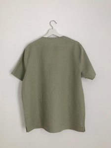 RELAXED TEE in sage green