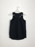 Load image into Gallery viewer, BUTTON TANK TOP in black
