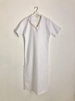 Load image into Gallery viewer, LONG POLO DRESS in white
